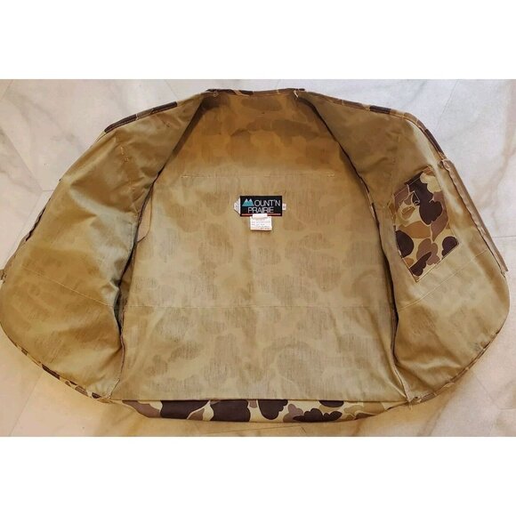 VTG Mount'N Prairie Hunting Vest Mens Small Camo Front Loader Shell Holders - Picture 7 of 8